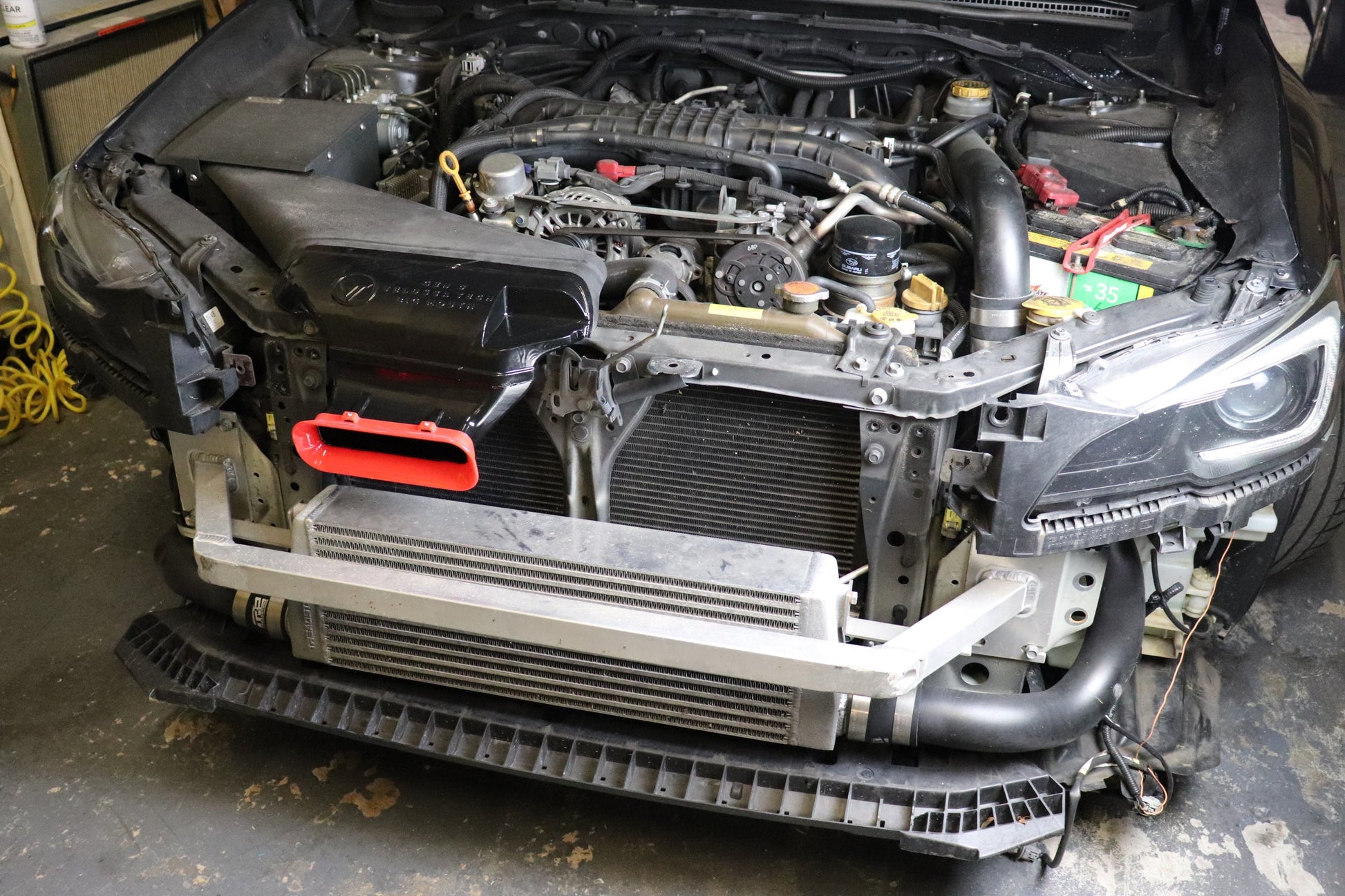 2015-2021 Subaru WRX/STI BIG MOUTH Ram Air Intake Snorkel-C-Dub Tech