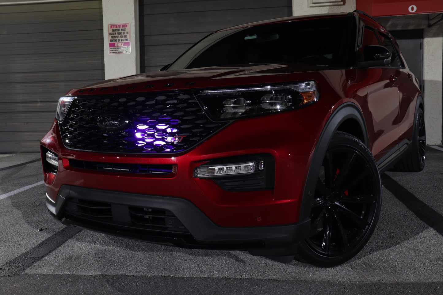 2020+ Ford Explorer ST BIG MOUTH "LIT KIT" Ram Air Intake Snorkel-C-Dub Tech