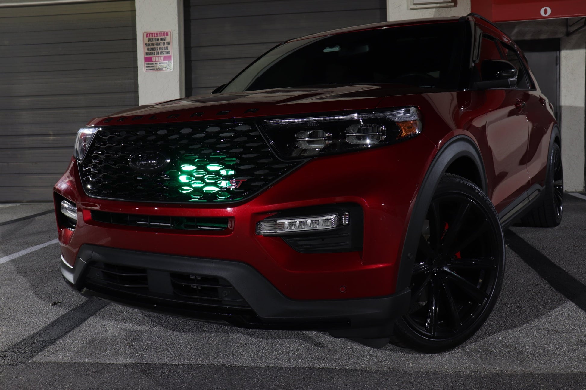 2020+ Ford Explorer ST BIG MOUTH "LIT KIT" Ram Air Intake Snorkel-C-Dub Tech