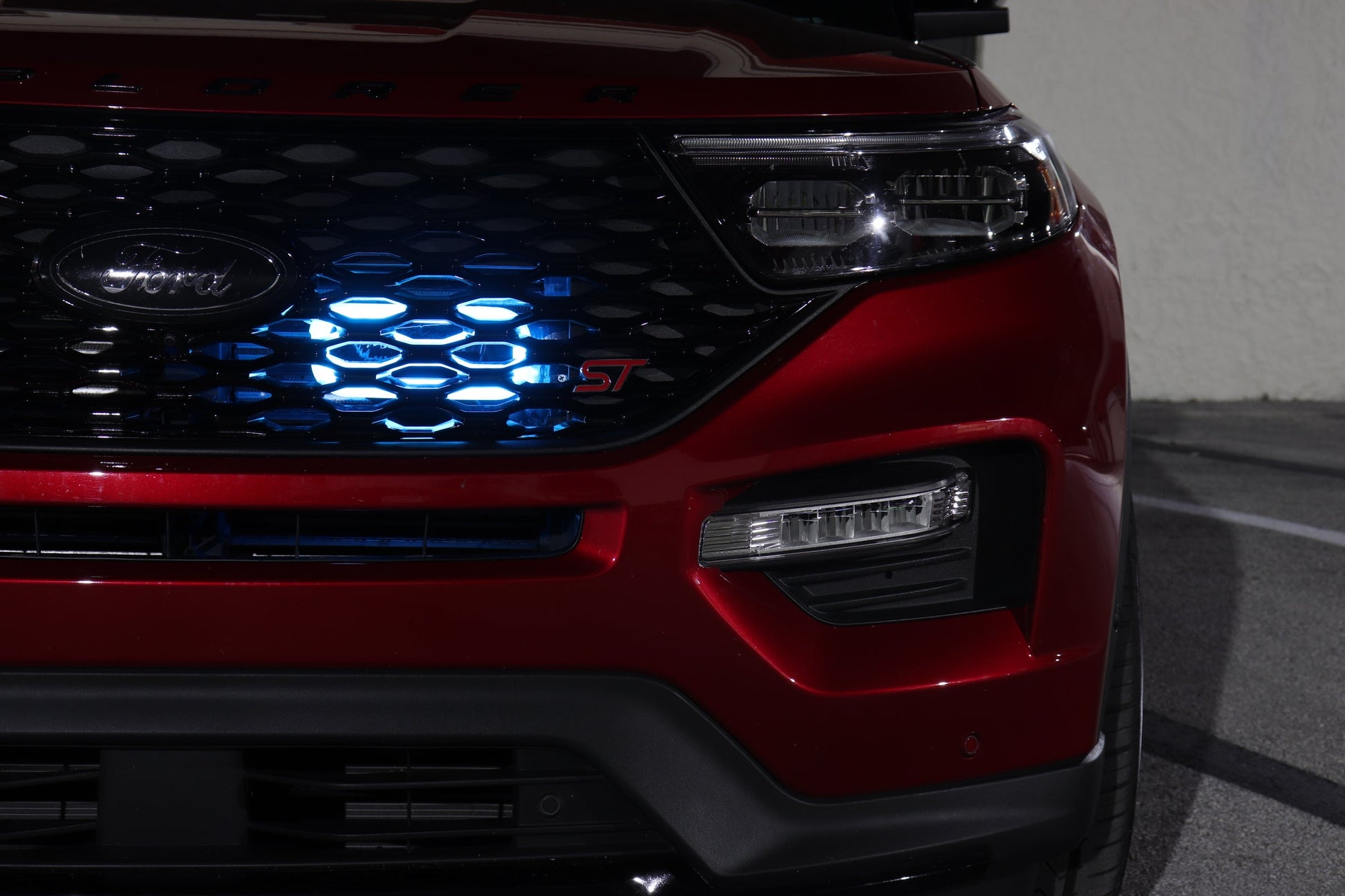 2020+ Ford Explorer ST BIG MOUTH "LIT KIT" Ram Air Intake Snorkel-C-Dub Tech