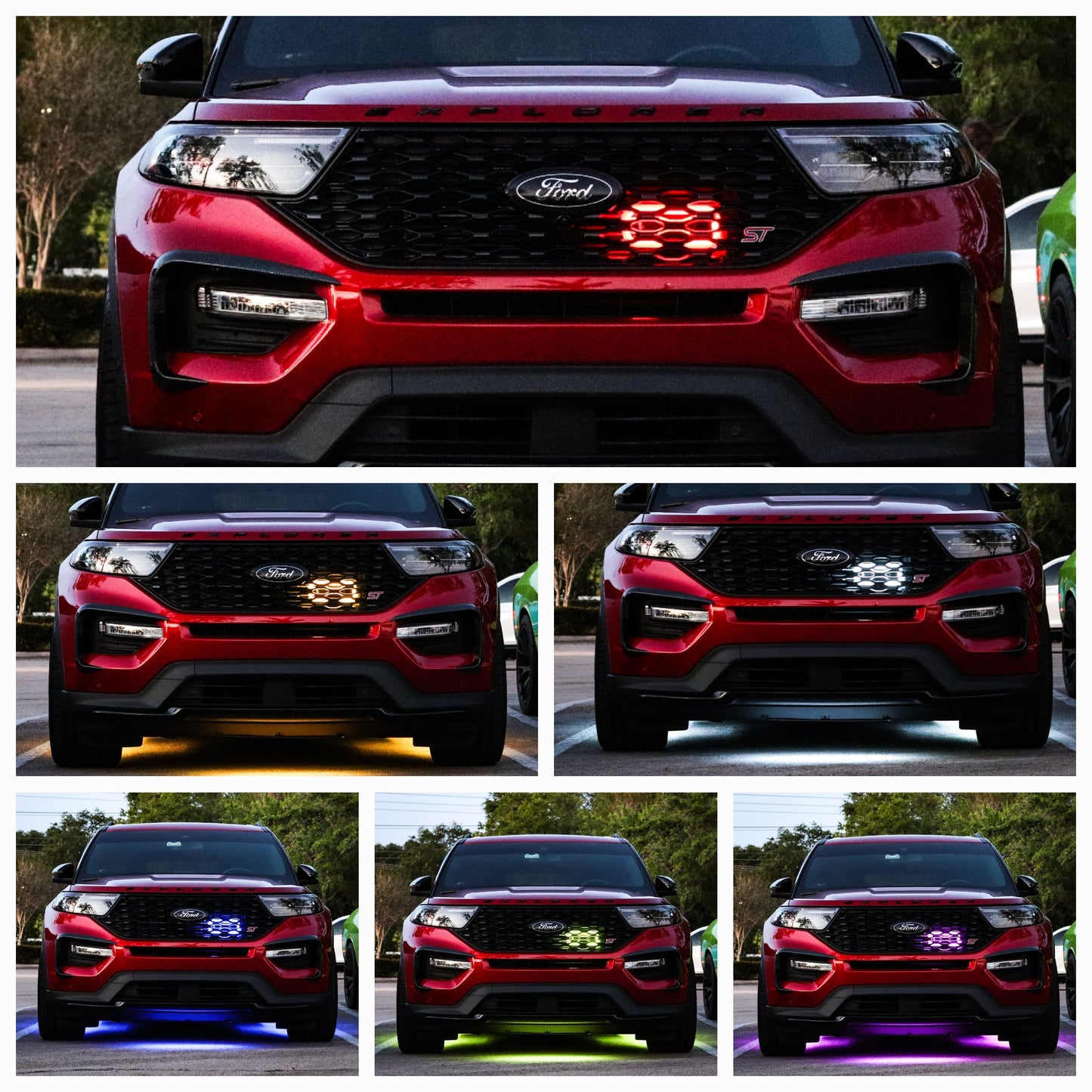 2020+ Ford Explorer ST BIG MOUTH "LIT KIT" Ram Air Intake Snorkel-C-Dub Tech