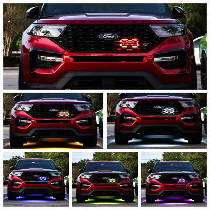 2020+ Ford Explorer ST BIG MOUTH "LIT KIT" Ram Air Intake Snorkel-C-Dub Tech