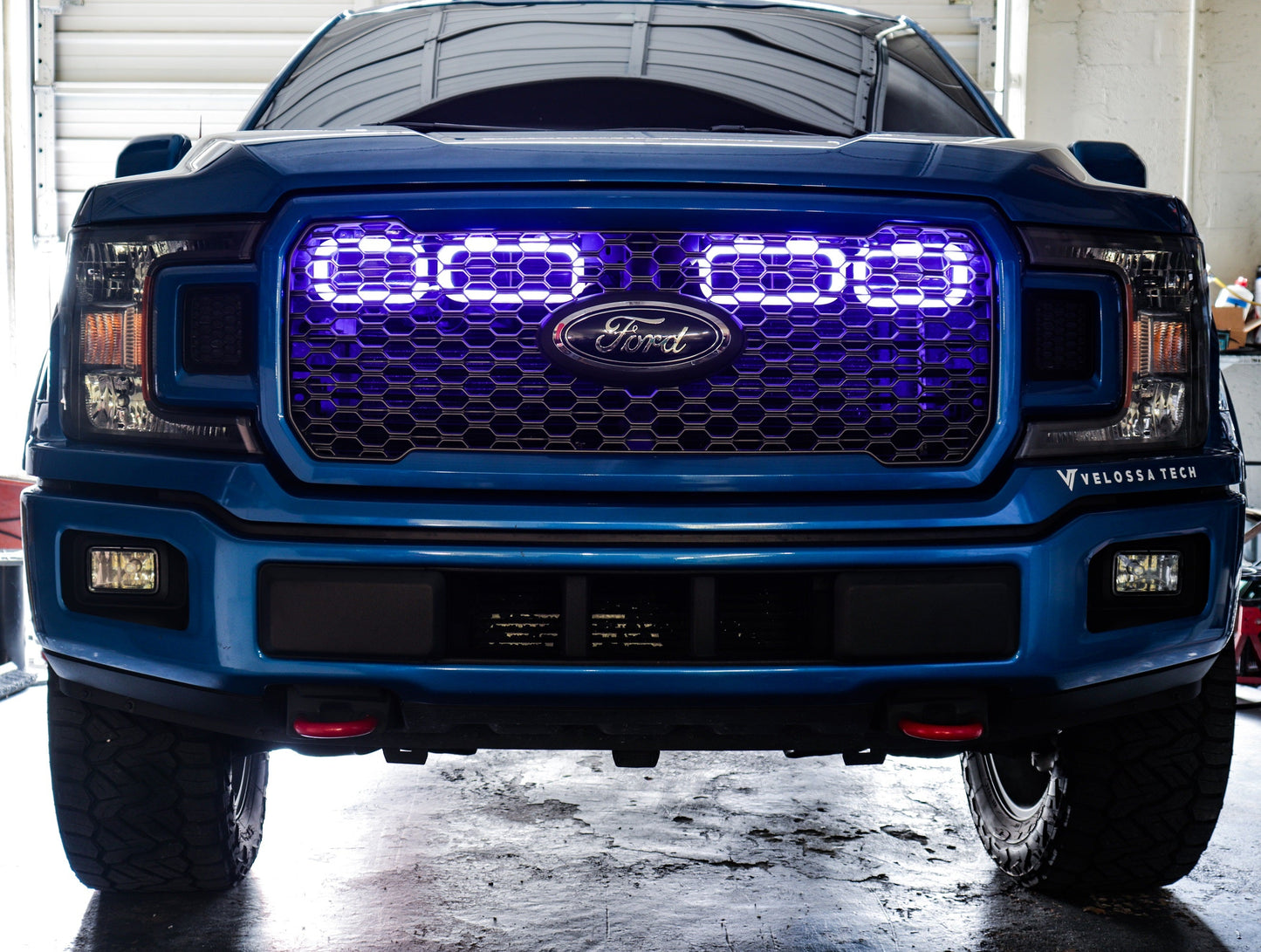 2018-2020 Ford F-150 and 2021-2022 Ford F-150 Raptor Quad BIG MOUTH "LIT KIT" Ram Air Intake Snorkels-C-Dub Tech