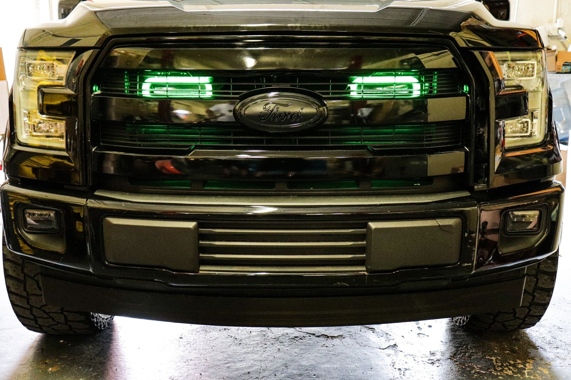 2015-2017 Ford F-150 and 2017-2020 Ford F-150 Raptor Dual BIG MOUTH "LIT KIT" Ram Air Intake Snorkels-C-Dub Tech