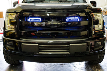 2015-2017 Ford F-150 and 2017-2020 Ford F-150 Raptor Dual BIG MOUTH "LIT KIT" Ram Air Intake Snorkels-C-Dub Tech