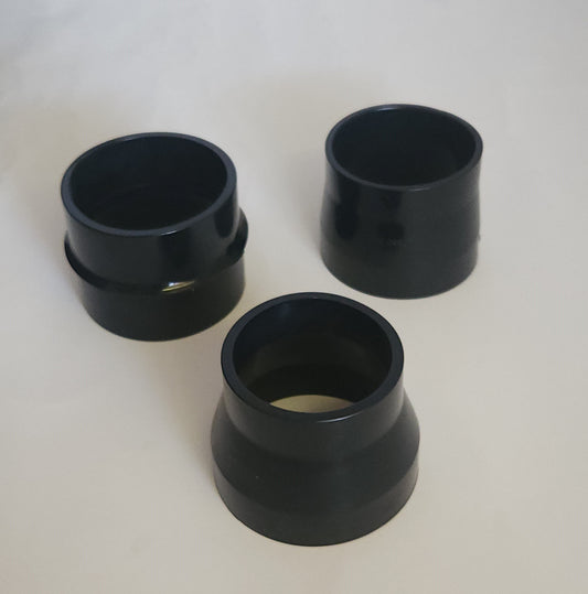 2.5 - 3" Coupler * BLACK  *-C-Dub Tech