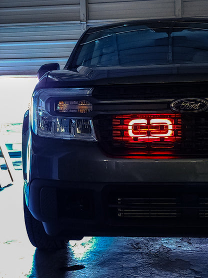 2022+ Ford Maverick BIG MOUTH "LIT KIT" Ram Air Intake Snorkel-C-Dub Tech