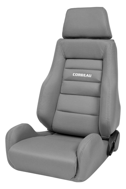 Corbeau GTS II Reclining Seat Pair (Driver & Passenger) - Grey Cloth 20309PR