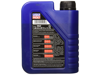 Liqui Moly Full Synthetic Synthoil Premium 5W-40 Motor Oil - Case of 12, 1 Liter