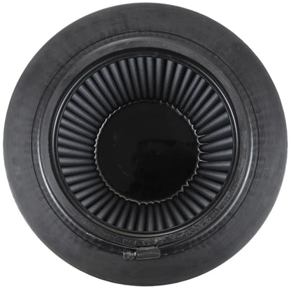 K&N Universal Rubber Filter-Round Tapered 6in Flange ID x 9in - RU-5177HBK