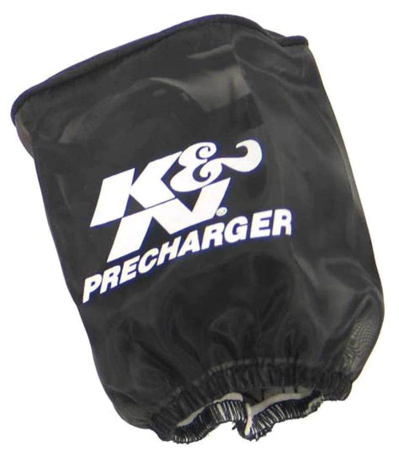 K&N Precharger Air Filter Wrap Black 4in Height 3.5in Inside - RU-0500PK