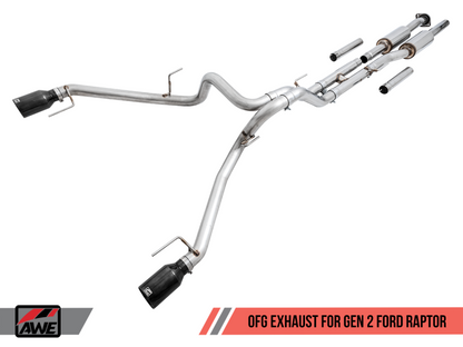 AWE Tuning 2017+ Ford Raptor 0 FG Performance Exhaust System - 3015-33106-C-Dub Tech
