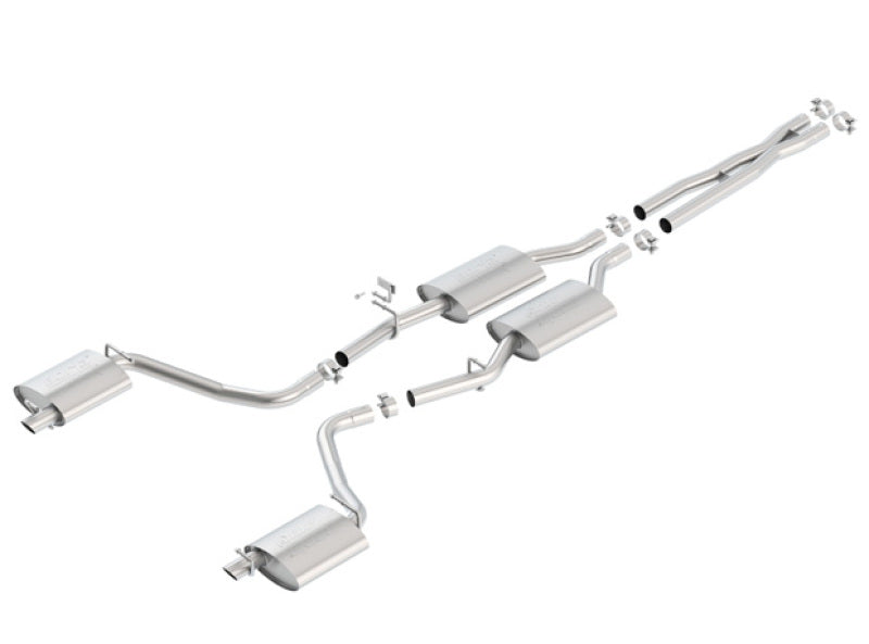 Borla 15-16 Dodge Charger 3.6L V6 ATAK Cat Back Exhaust - 140686