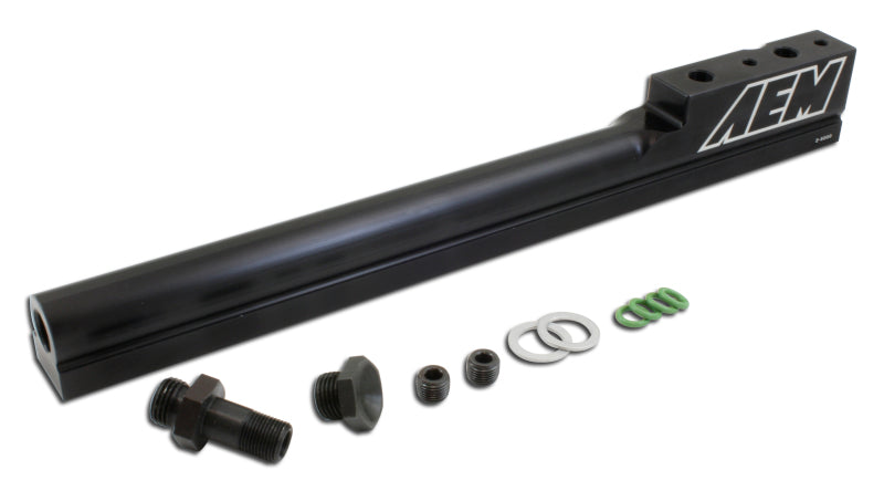 AEM 94-01 Integra Black Fuel Rail - 25-100BK-C-Dub Tech