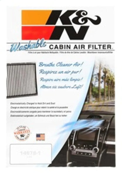 K&N 13-17 Subaru BRZ 2.0L H4 F/I Cabin Air Filter - VF1013