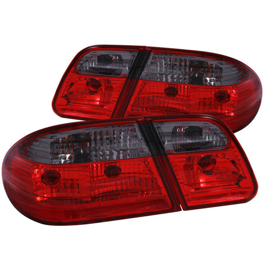 ANZO 1996-2002 Mercedes Benz E Class W210 Taillights Red/Smoke G2 - 221207