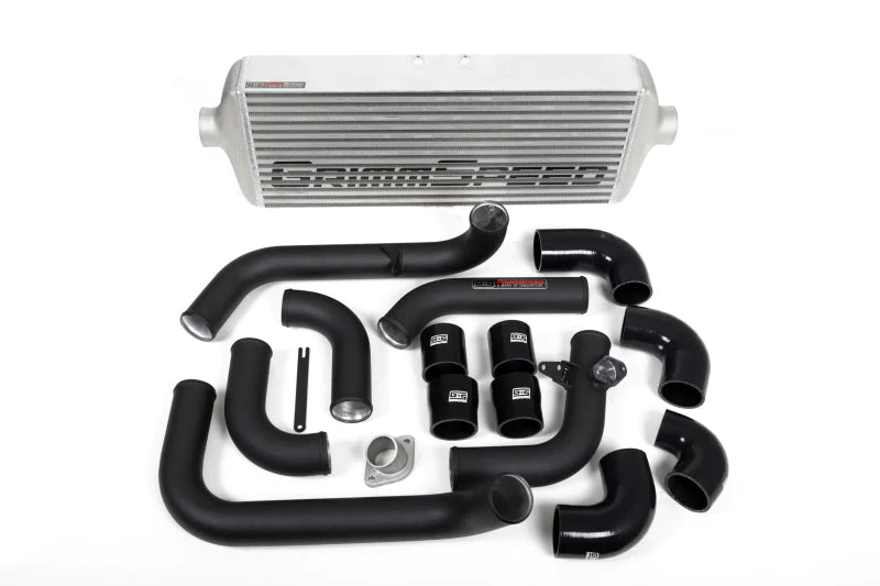 GrimmSpeed 2008-2014 Subaru WRX Front Mount Intercooler Kit Raw Core - 090230