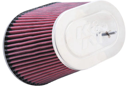 K&N Universal Chrome Filter 4.719in Flange ID / 8in Base - RC-5047