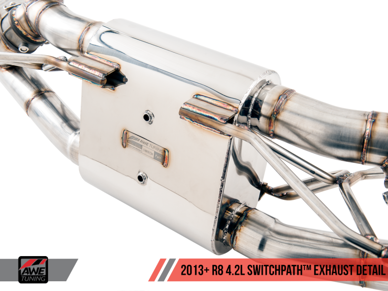 AWE Tuning Audi R8 4.2L Spyder SwitchPath Exhaust (2014+) - 3025-31032-C-Dub Tech