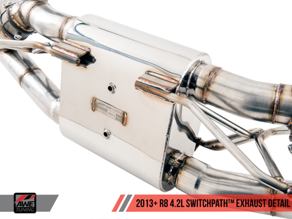 AWE Tuning Audi R8 4.2L Spyder SwitchPath Exhaust (2014+) - 3025-31032-C-Dub Tech