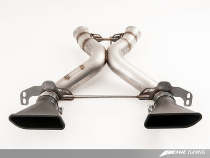 AWE Tuning McLaren 650S Performance Exhaust - Black Tips - 3010-33026-C-Dub Tech