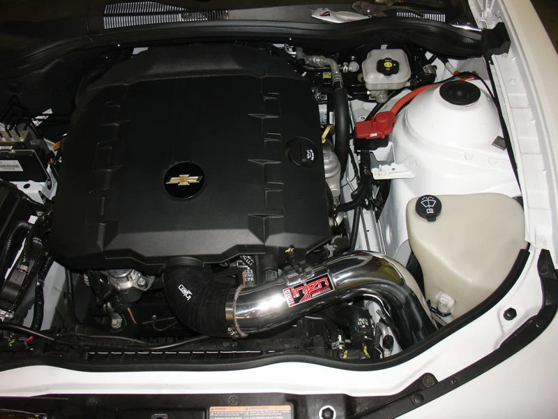 Injen 12-14 Chevy Camaro CAI 3.6L V6 Wrinkle Black Cold - PF7012WB