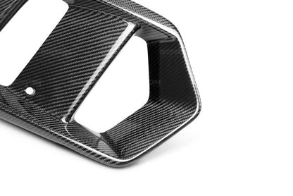 Seibon 16-18 Ford Focus RS Carbon Fiber Fog Light Surrounds - FLS16FDFO