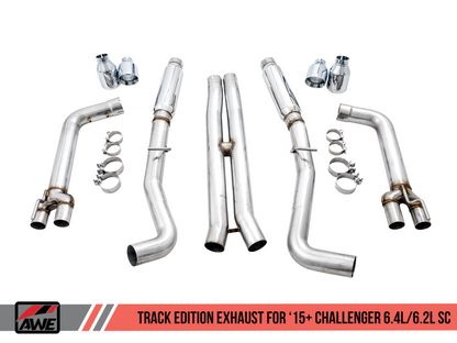 AWE Tuning 2015+ Dodge Challenger 6.4L/6.2L SC Track Edition Exhaust - 3015-42136-C-Dub Tech