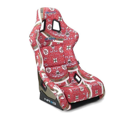NRG FRP Bucket Seat PRISMA Oriental Longivity Plate Edition W/ - FRP-302-DYNASTY