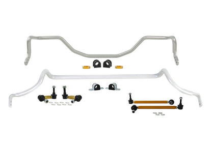 Whiteline 09-15 Mitsubishi Lancer Ralliart Front & Rear Sway Bar - BMK008