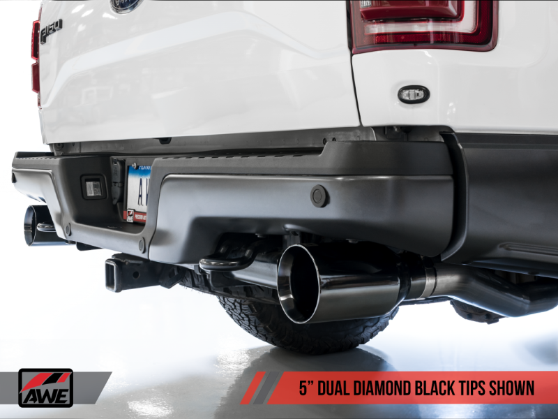 AWE Tuning 2017+ Ford Raptor 0 FG Performance Exhaust System - 3015-33106-C-Dub Tech