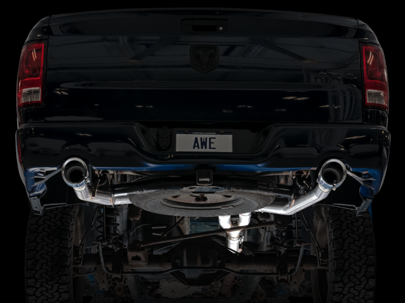 AWE Tuning 09-18 RAM 1500 5.7L (w/Cutouts) 0FG Dual Rear - 3015-32002-C-Dub Tech