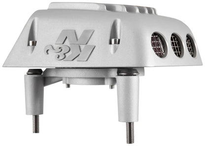 K&N Street Metal Intake System 01-16 Harley Davidson Shaker Silver - RK-3950S