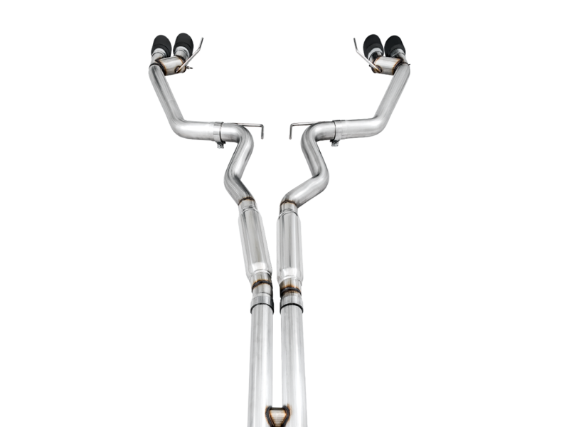 AWE Tuning 2018+ Ford Mustang GT (S550) Cat-back Exhaust - - 3020-43072-C-Dub Tech