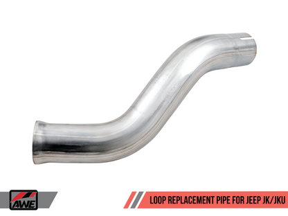 AWE Tuning 07-18 Jeep Wrangler JK/JKU 3.6L Loop Replacement Pipe - 3220-11003-C-Dub Tech