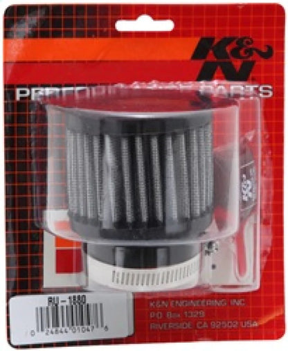 K&N Universal Round Clamp-On Air Filter 2-1/16in Flange 3in OD - RU-1880