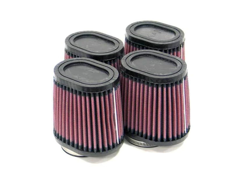 K&N Universal Clamp On Air Filter - Oval Tapered 2.125in - RU-2814