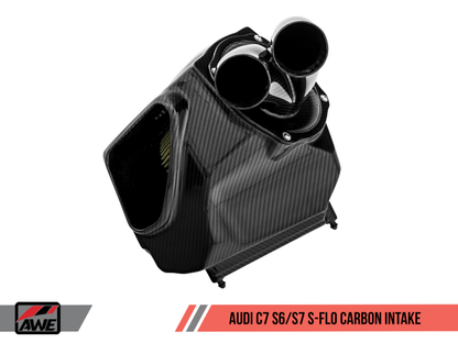 AWE Tuning Audi C7 S6 / S7 4.0T S-FLO Carbon - 2660-15020-C-Dub Tech