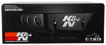 K&N Street Metal Intake System 08-16 Harley Davidson Shaker Silver - RK-3951S