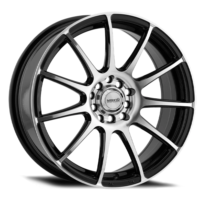 Maxxim Champ 15x6.5 10x100/114.3 ET38 Machined Face / Gloss Black - CP56T0438M
