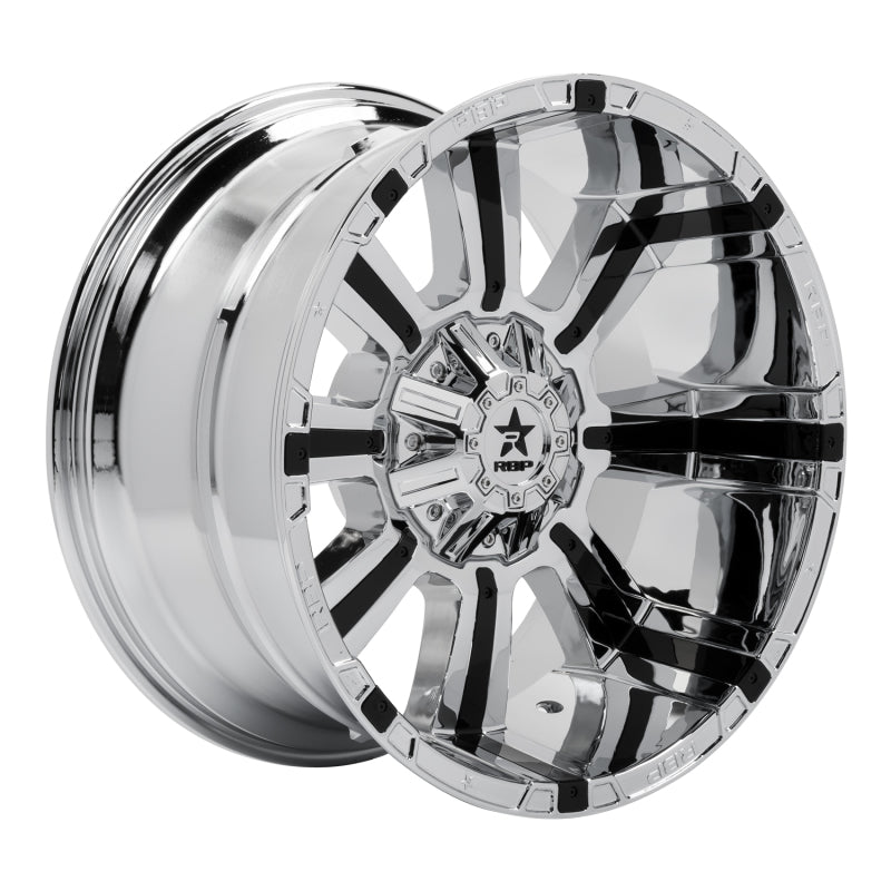 RBP 94R CHROME W/BLK INSERTS