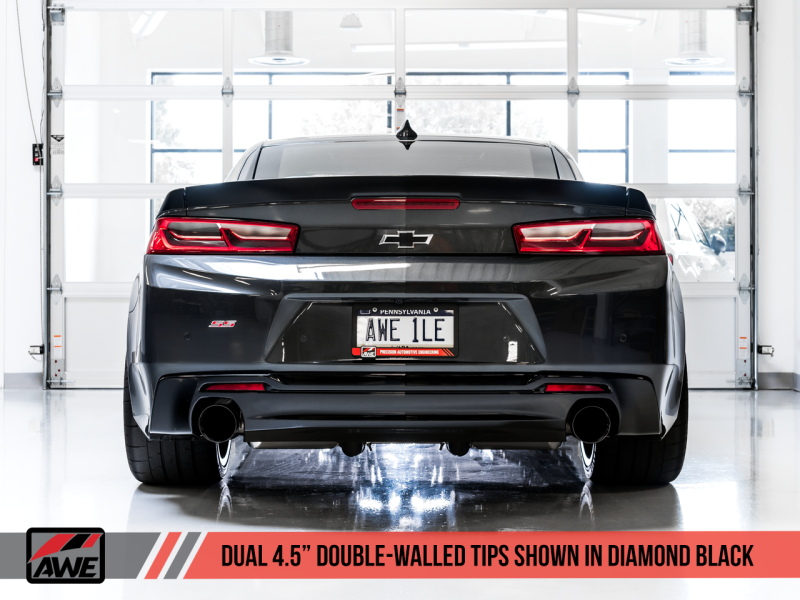 AWE Tuning 16-19 Chevrolet Camaro SS Axle-back Exhaust - Touring - 3015-33103-C-Dub Tech