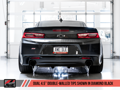AWE Tuning 16-19 Chevrolet Camaro SS Axle-back Exhaust - Touring - 3015-33103-C-Dub Tech