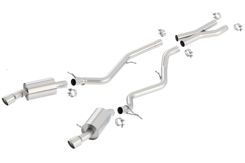 Borla 07-08 BMW 335i coupe/sedan aggressive catback exhaust system - 140276-C-Dub Tech