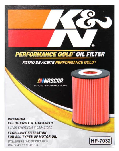 K&N Performance Oil Filter for 06-11 BMW M5/M6 / 08-15 - HP-7032