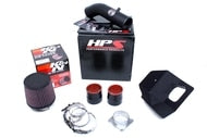 HPS Polish Shortram Air Intake + Heat Shield For 03-06 Nissan 350Z 3.5L V6