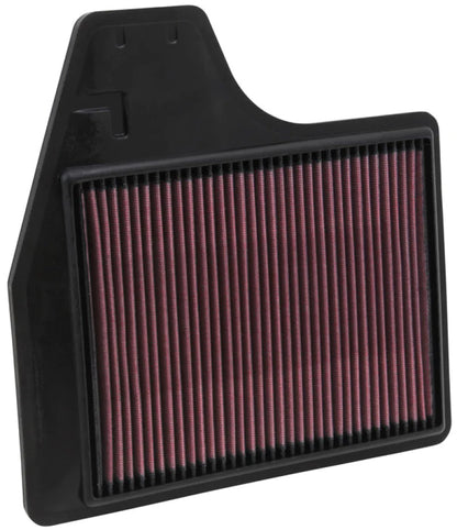 K&N Replacement Filter 11.438in O/S Length x 11.375in O/S Width - 33-2478
