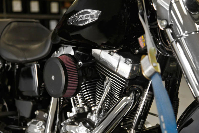K&N 99+ Harley Davidson Street Metal Intake System - Hammer - RK-3933B