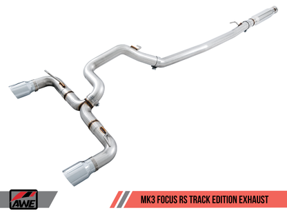 AWE Tuning Ford Focus RS Track Edition Cat-back Exhaust - - 3020-32030-C-Dub Tech