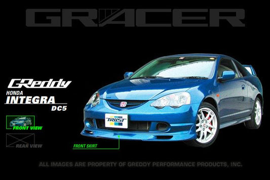GReddy 02-04 Acura RSX Urethane Front Lip Spoiler ** Must - 17050072